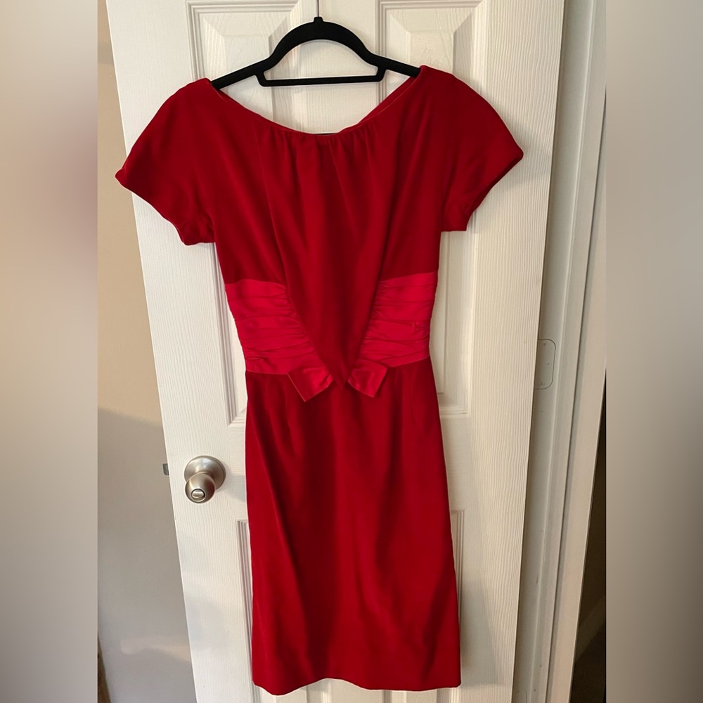 Stunning vintage red dress 1950s Jonathan Logan